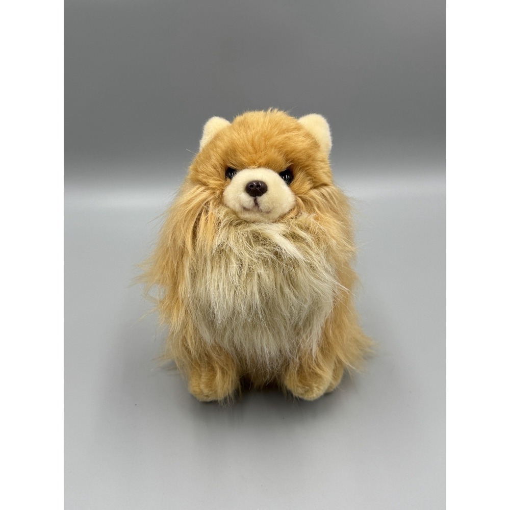 Gund Plush Pomeranian Boo Worlds Cutest Dog Buddy Realistic Long Hair 9"